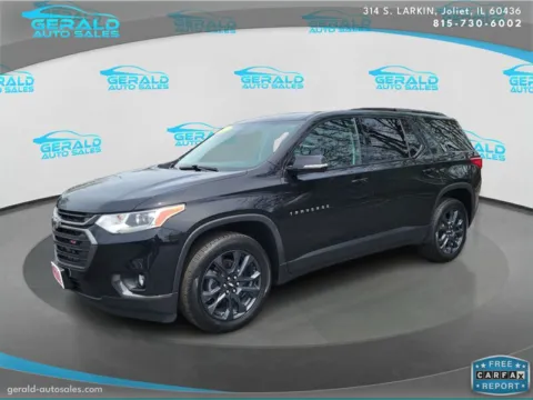 Black 2020 Chevrolet Traverse RS for sale in Joliet, IL