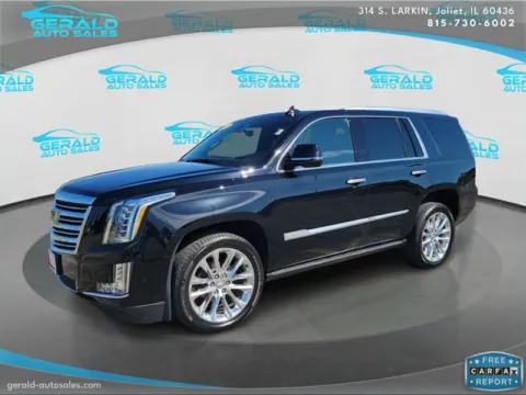 Black 2020 Cadillac Escalade Platinum for sale in Joliet, IL