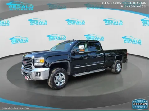 Black 2018 GMC Sierra 3500HD SLT for sale in Joliet, IL