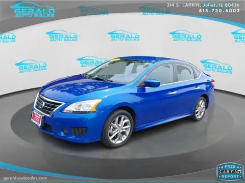Blue 2013 Nissan Sentra SR for sale in Joliet, IL