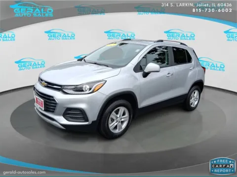 Silver 2022 Chevrolet Trax LT for sale in Joliet, IL