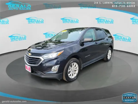 Blue 2020 Chevrolet Equinox LS for sale in Joliet, IL