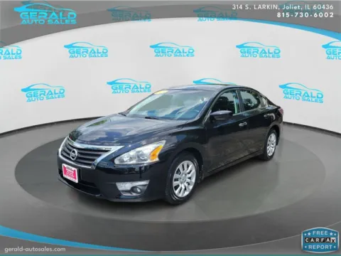 Black 2015 Nissan Altima 2.5 S for sale in Joliet, IL