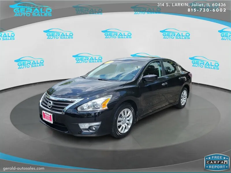 Black 2015 Nissan Altima 2.5 S for sale in Joliet, IL