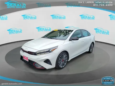 White 2022 Kia Forte GT for sale in Joliet, IL