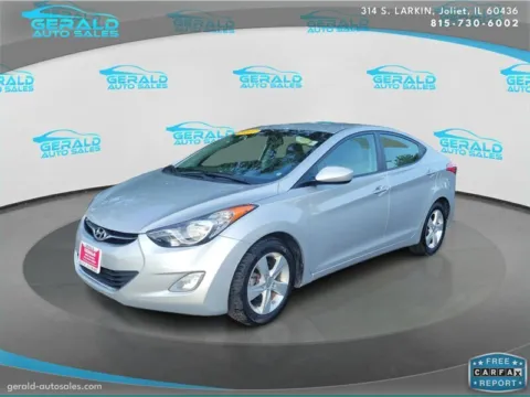 Silver 2013 Hyundai ELANTRA GLS for sale in Joliet, IL