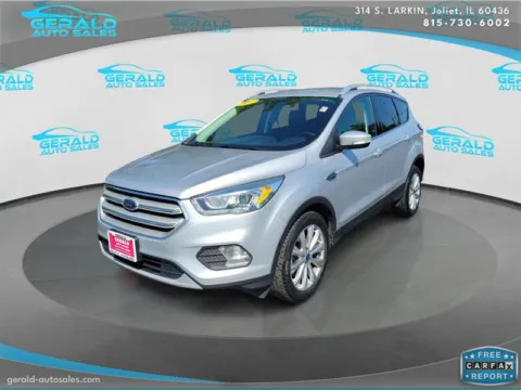 Silver 2017 Ford Escape Titanium for sale in Joliet, IL