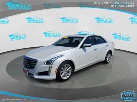 White 2019 Cadillac CTS 3.6L Luxury for sale in Joliet, IL