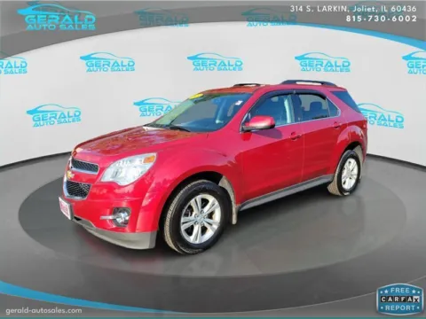 Red 2015 Chevrolet Equinox LT for sale in Joliet, IL
