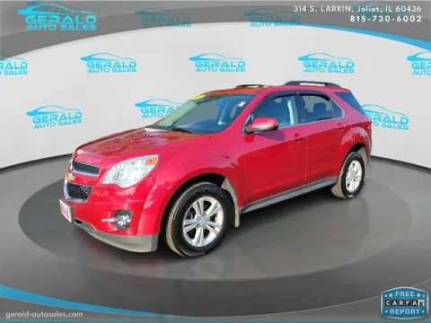 Red 2015 Chevrolet Equinox LT for sale in Joliet, IL