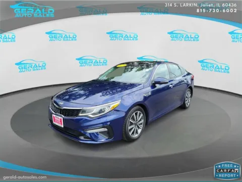 Blue 2020 Kia Optima EX Premium for sale in Joliet, IL