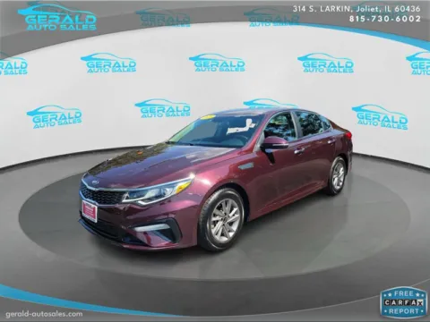 Purple 2020 Kia Optima LX for sale in Joliet, IL