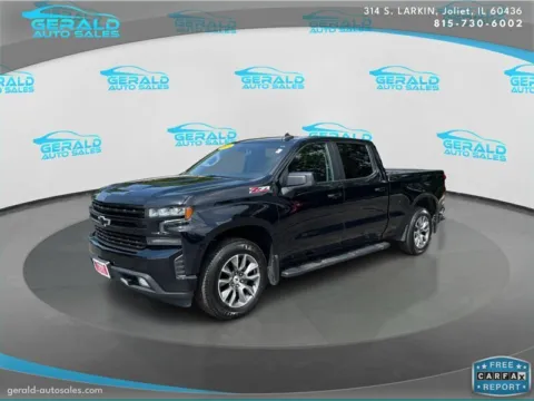 Black 2022 Chevrolet Silverado 1500 Limited RST for sale in Joliet, IL