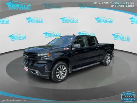 Black 2022 Chevrolet Silverado 1500 Limited RST for sale in Joliet, IL