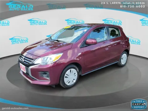 Purple 2023 Mitsubishi Mirage ES for sale in Joliet, IL