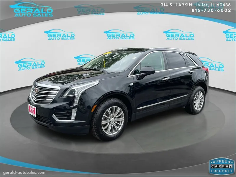 Black 2017 Cadillac XT5 Luxury for sale in Joliet, IL