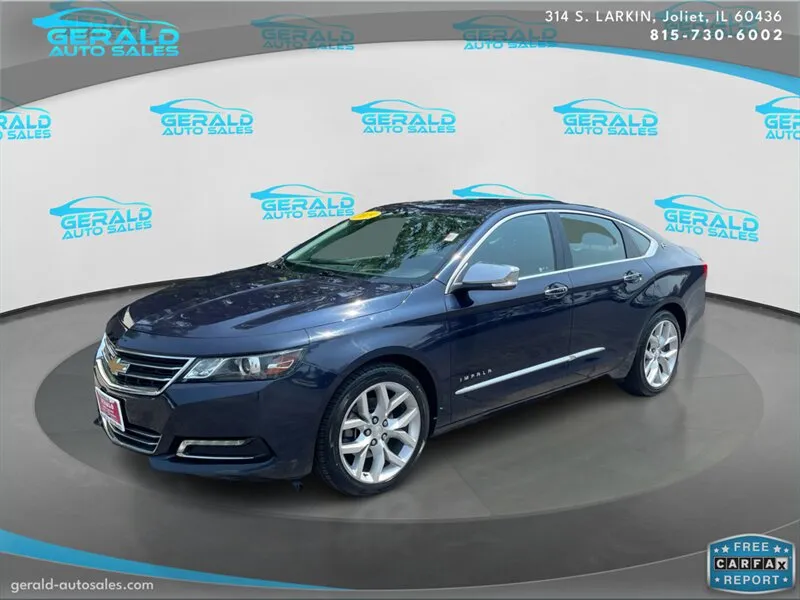 Blue 2019 Chevrolet Impala Premier for sale in Joliet, IL
