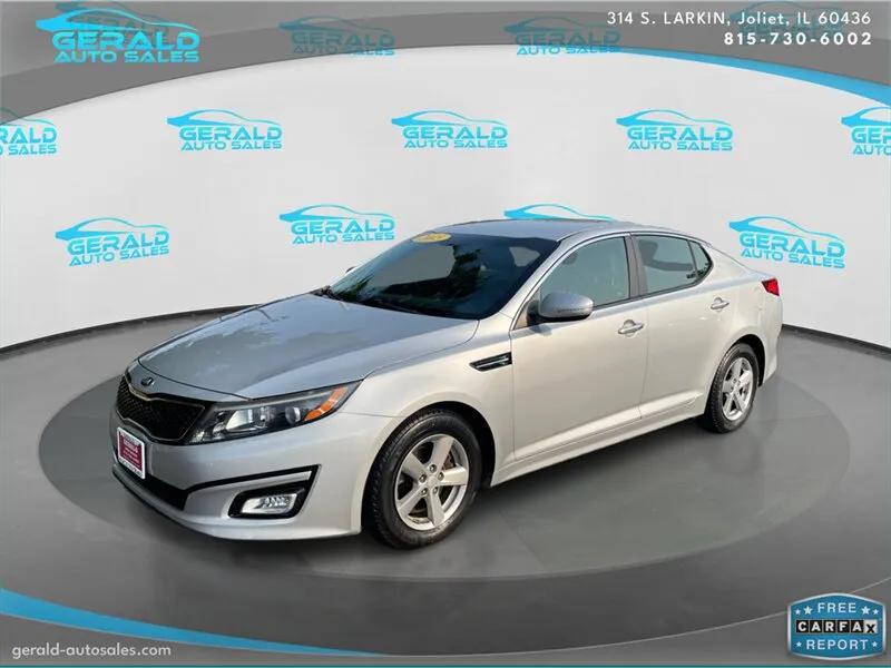 Silver 2015 Kia Optima LX for sale in Joliet, IL