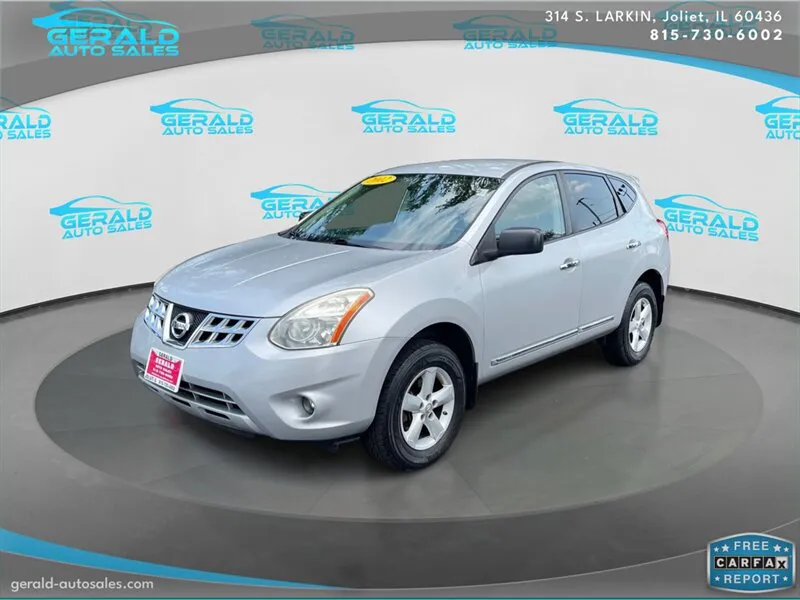 Silver 2012 Nissan Rogue S for sale in Joliet, IL