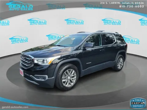 Black 2019 GMC Acadia SLT-1 for sale in Joliet, IL