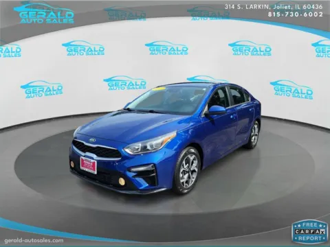 Blue 2019 Kia Forte LXS for sale in Joliet, IL