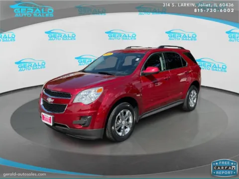 Red 2015 Chevrolet Equinox LT for sale in Joliet, IL