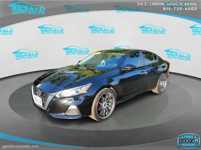 Black 2020 Nissan Altima 2.5 S for sale in Joliet, IL