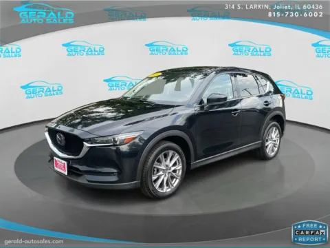 Black 2020 Mazda CX-5 Grand Touring for sale in Joliet, IL