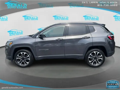 Another view of 2022 Jeep Compass Limited for sale in Joliet, IL at Gerald Auto Sales