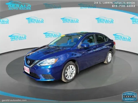 Blue 2017 Nissan Sentra S for sale in Joliet, IL