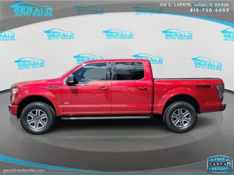 Another view of 2017 Ford F-150 XLT for sale in Joliet, IL at Gerald Auto Sales