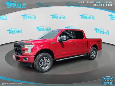 Red 2017 Ford F-150 XLT for sale in Joliet, IL