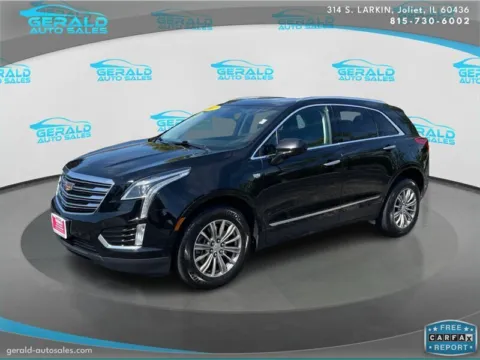 Black 2017 Cadillac XT5 Luxury for sale in Joliet, IL