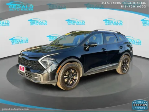 Black 2023 Kia Sportage X-Pro Prestige for sale in Joliet, IL