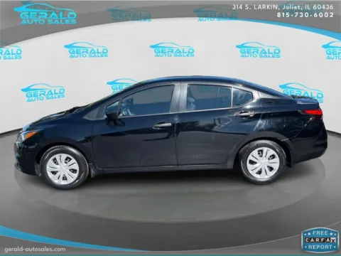Another view of 2021 Nissan Versa S for sale in Joliet, IL at Gerald Auto Sales