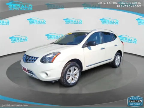 White 2015 Nissan Rogue Select S for sale in Joliet, IL