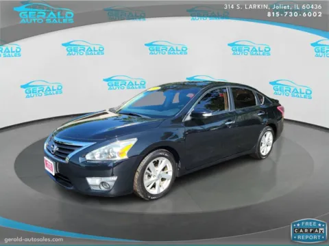 Black 2013 Nissan Altima 2.5 SL for sale in Joliet, IL