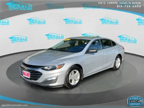 Silver 2019 Chevrolet Malibu LS for sale in Joliet, IL