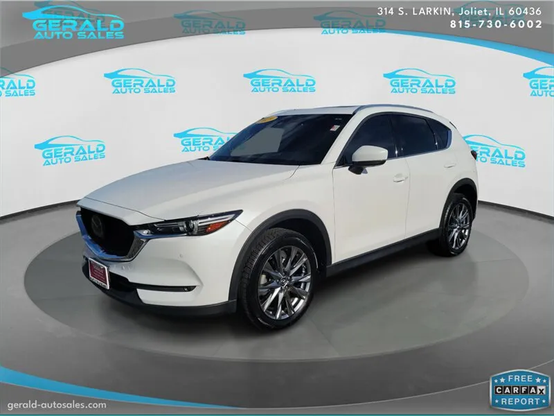 White 2019 Mazda CX-5 Signature for sale in Joliet, IL