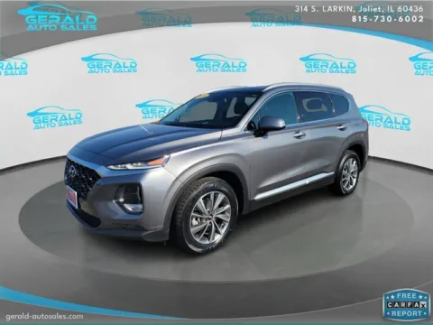 Gray 2019 Hyundai SANTA FE Ultimate 2.4L for sale in Joliet, IL
