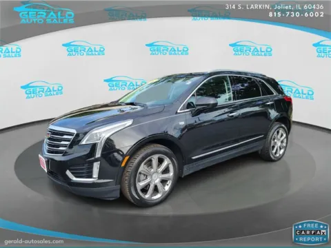Black 2017 Cadillac XT5 Luxury for sale in Joliet, IL