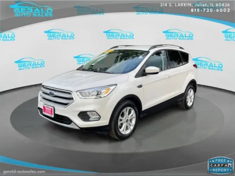 White 2019 Ford Escape SEL for sale in Joliet, IL