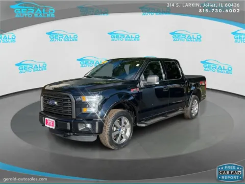 Black 2016 Ford F-150 XLT for sale in Joliet, IL