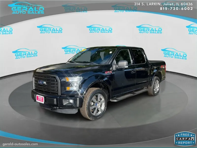 Black 2016 Ford F-150 XLT for sale in Joliet, IL