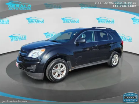 Black 2015 Chevrolet Equinox LT for sale in Joliet, IL