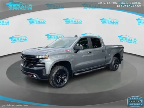 Gray 2021 Chevrolet Silverado 1500 LT Trail Boss for sale in Joliet, IL