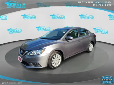 Gray 2016 Nissan Sentra S for sale in Joliet, IL