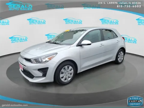 Silver 2023 Kia Rio 5-Door S for sale in Joliet, IL