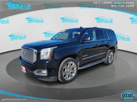 Black 2016 GMC Yukon Denali for sale in Joliet, IL