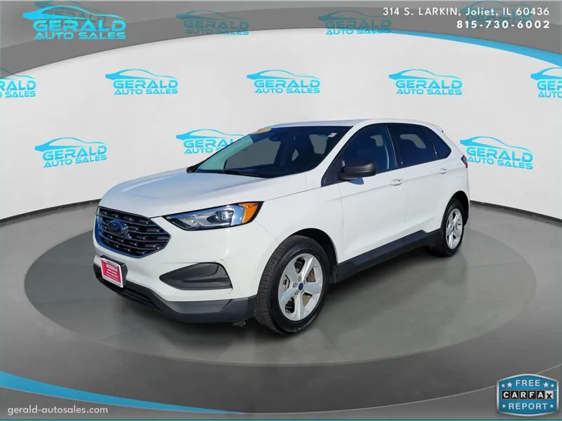 White 2021 Ford Edge SE for sale in Joliet, IL